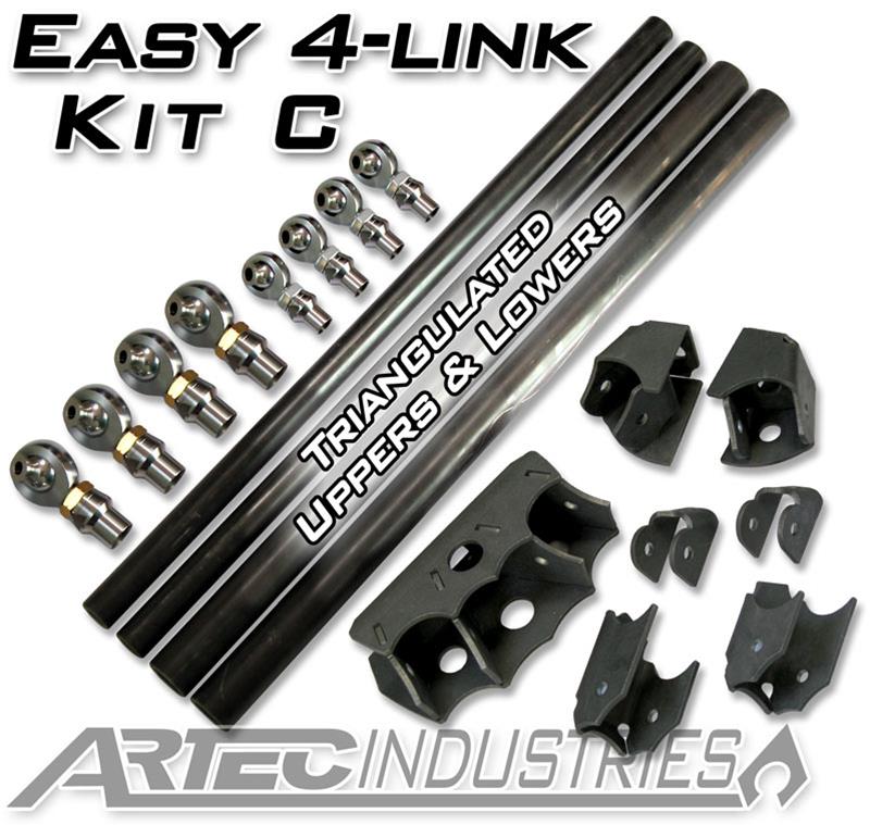 Artec Industries Easy 4-Link Kits LK0024 4 Link - Kit C - NO TUBE - All 1.25" rod ends thumbnail 2