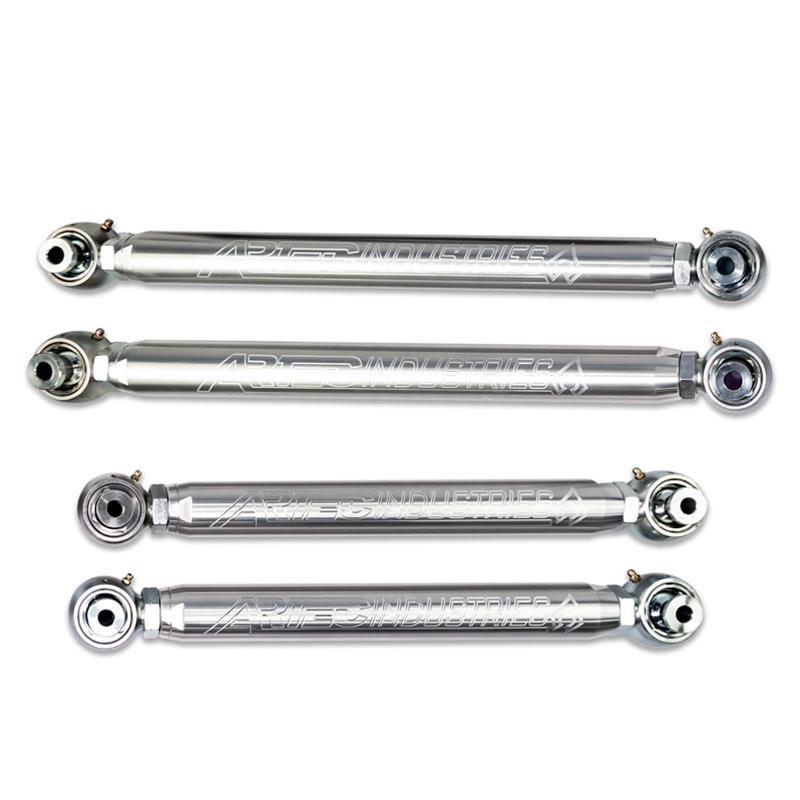 Artec Industries Aluminum Mid Arm Kits LK7217 Control Arms, Aluminum, Tubular, Front and Rear, Lower, Adjustable, Jeep, JK, Kit
