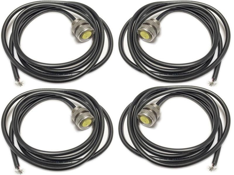 Artec Industries Lighted Bolts OZ1104 (4-PACK) - LED Bolt light - 3 watt, Cool White, Stainless Steel, 11mm, Silver thumbnail 2