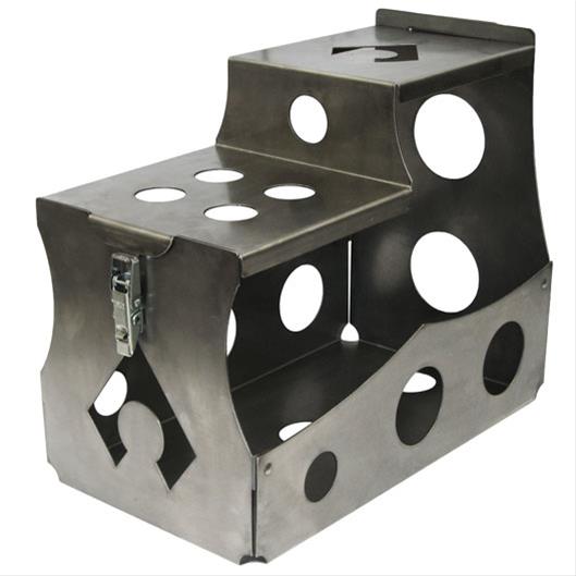Artec Industries Racing Quart Crates QC0102 Storage Container, Crate, Interior, Fluid Organizer, Steel, 16.00 x 8.75 x 12.75 in., Each thumbnail 2