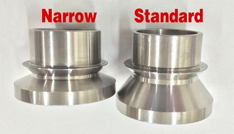 Artec Industries Misalignment Spacers SP1403 SHORT 7/8" High SS (pair) 3/4 inch For 7/8" hole Rod Ends thumbnail 2
