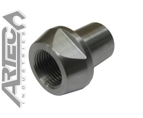 Artec Industries Chassis Tube Adapters TA1201R Adapter, Steel, 1 1/2 in. Diameter, 3/4 in.-16 RH Thread, .500 in. Wall Thickness, Smooth, Each
