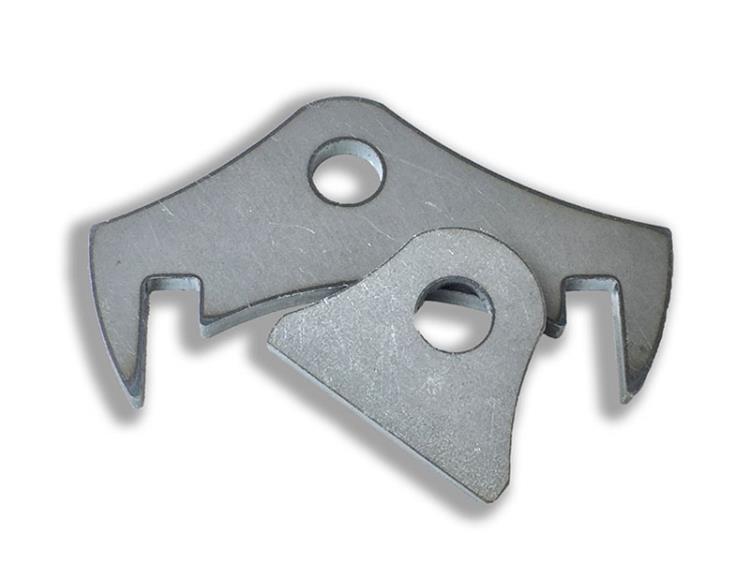 Artec Industries Lower Link Shock Tabs TB1085 Tabs, Link, Standard, Rear Upper, Steel, Natural, Set of 4 thumbnail 3