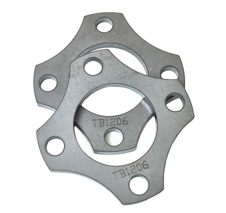 Artec Industries Tube Flanges TB1205 Flat Bracket, Flange, Cutout, 4-bolt, 1.500 in. Tubing, Pair