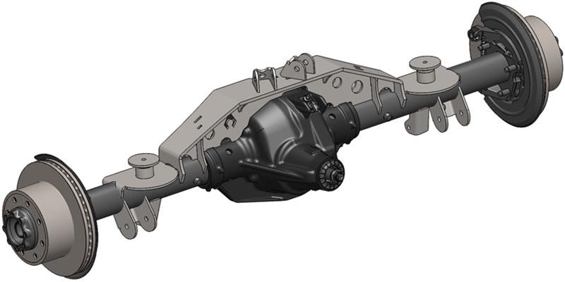 Artec Industries Axle Swap Kits TJ1055 Triangulated TJ Superduty Sterling Kit with Truss - 2.63 / High Clearance"