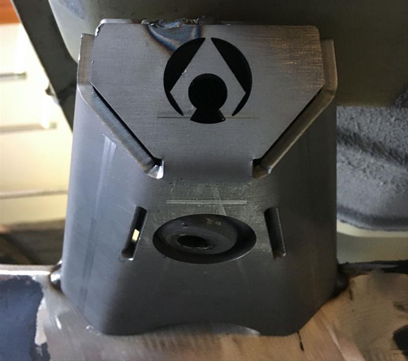 Artec Industries Subframe Body Mounting Plates TJ2010 TJ Boatside Mounts - 1.25 inch lift thumbnail 3
