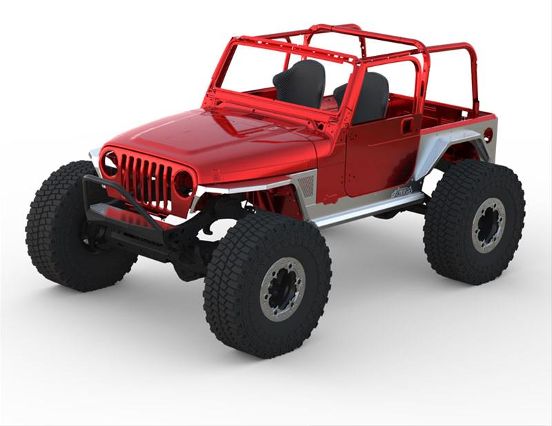 Artec Industries Running Boards, Nerf Bars and Rock Sliders TJ2020 TJ Standard thumbnail 2