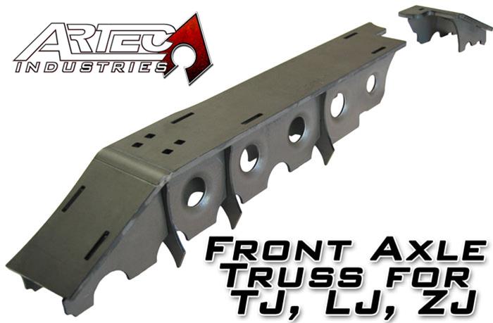 Artec Industries TJ Front Axle Trusses TJ3001 D30 Truss for TJ, LJ, ZJ thumbnail 4