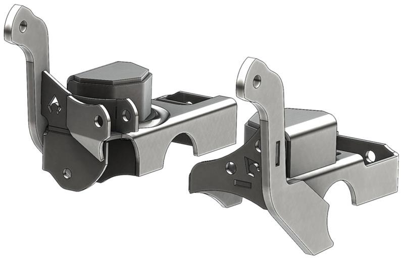 Artec Industries Chassis Tabs, Brackets and Components TJ3017 Coil/LCA Combo for TJ/LJ/XJ/ZJ front axle - CAM