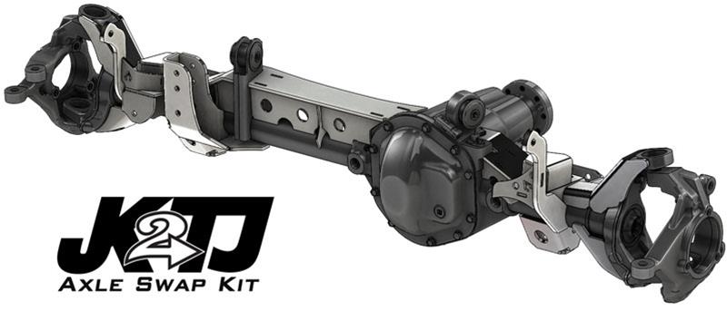 Artec Industries Chassis Tabs, Brackets and Components TJ4416 JK2TJ Front Axle Swap Kit with Truss - Cam thumbnail 4