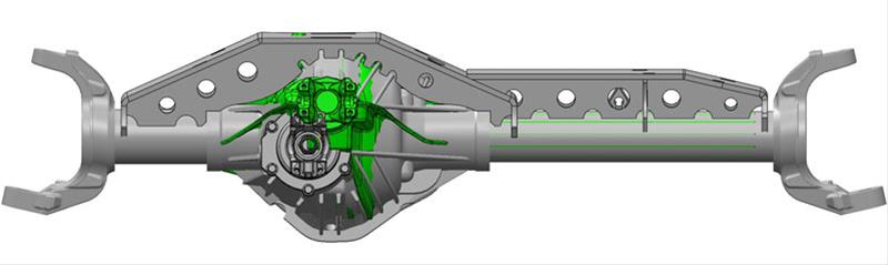 Artec Industries Chassis Tabs, Brackets and Components TR1408 14 bolt Front truss thumbnail 3