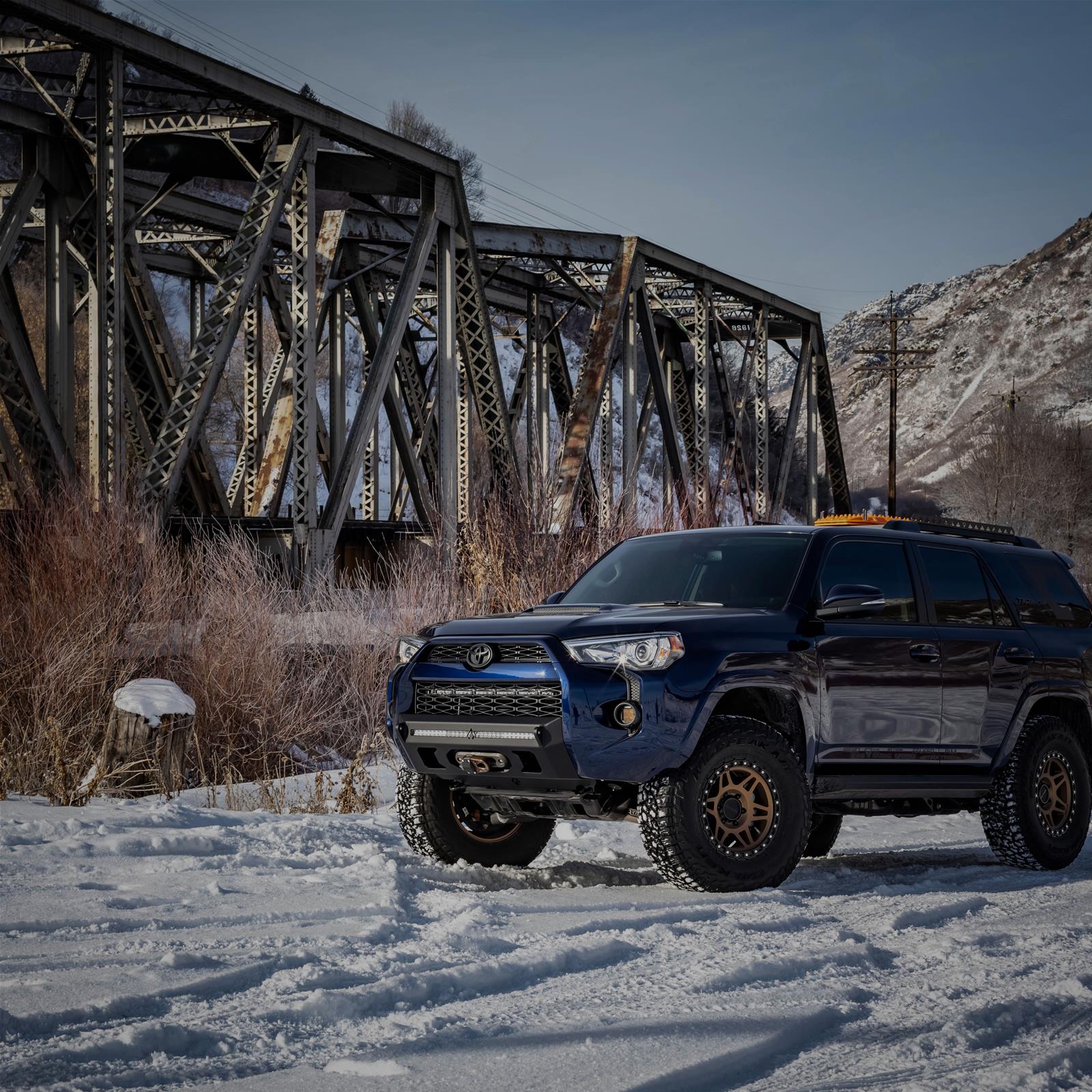 Artec Industries Toyota 4Runner 5G Venture Series Bumpers TY7001 Bumper, Venture, Front Bumper, Steel, Natural, Toyota, Each thumbnail 2