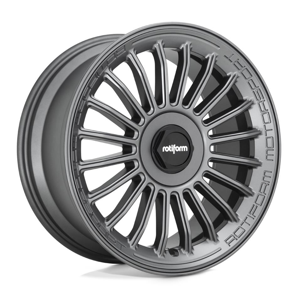 Rotiform Wheels R160198514+45 Rotiform R160 BUC-M Matte Anthracite ...
