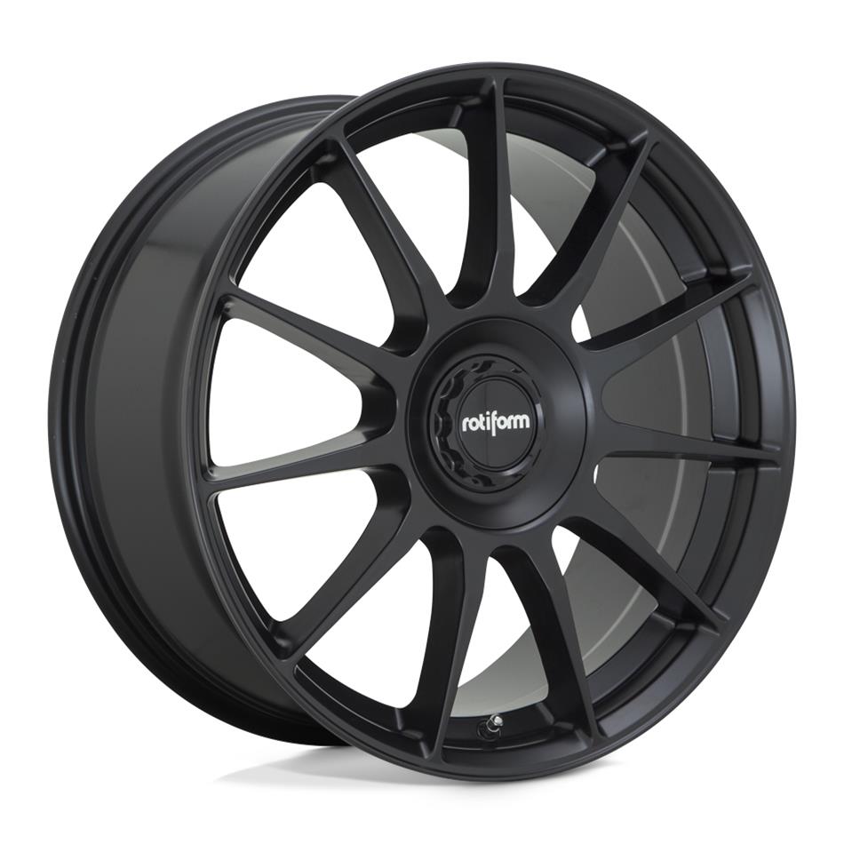Rotiform Wheels R168198502+45A Rotiform R168 DTM Satin Black