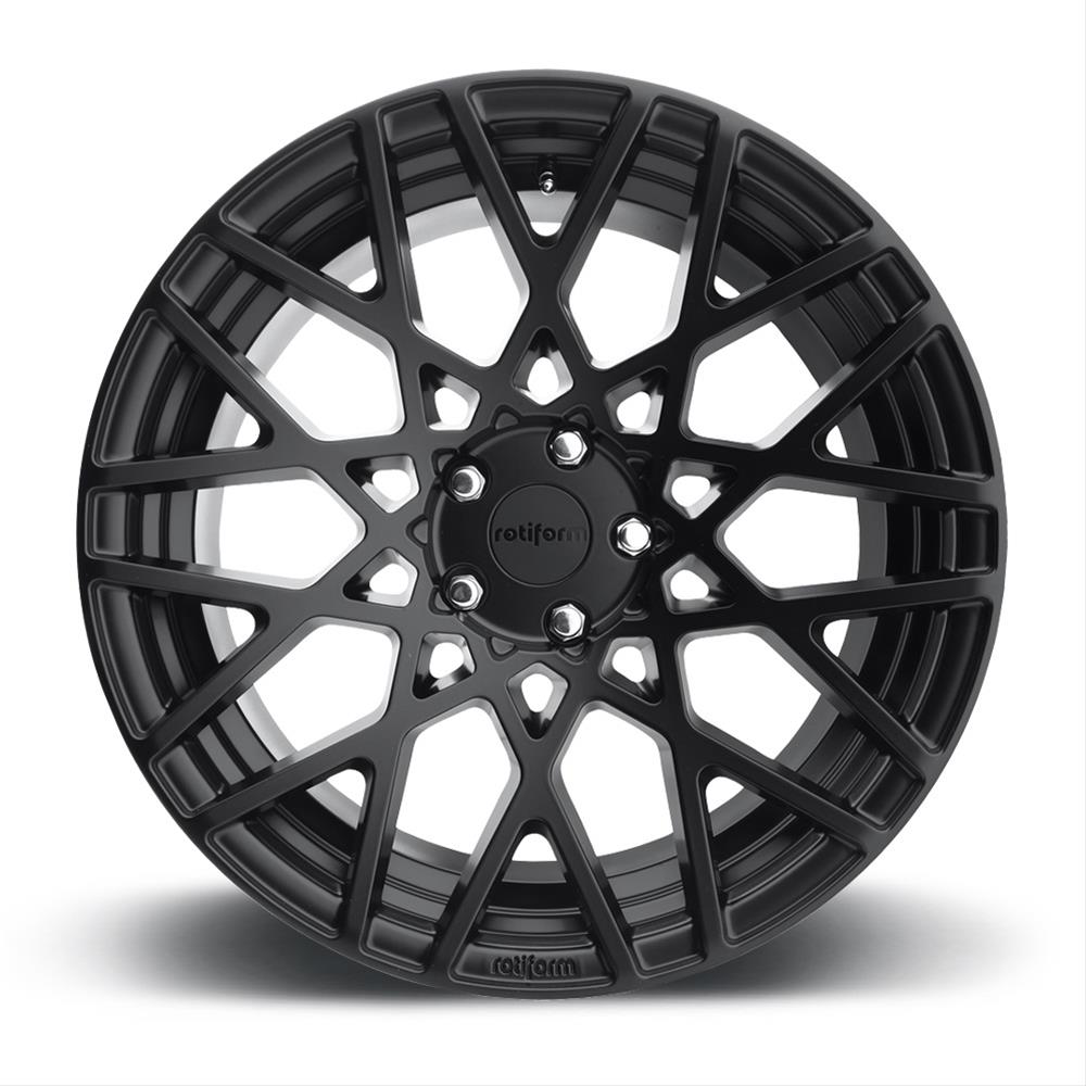 Rotiform Wheels R112188565+45 Rotiform R112 BLQ Matte Black Wheels