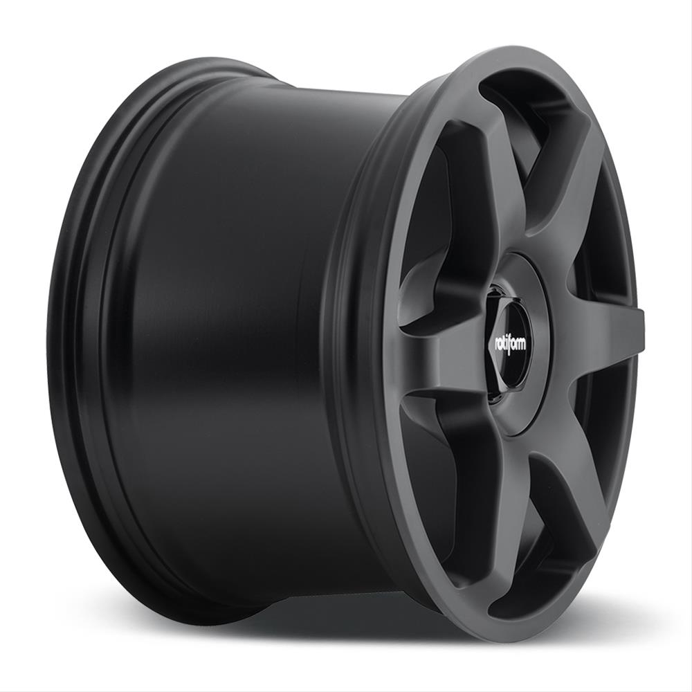Rotiform Wheels R113198552+35 Rotiform R113 SIX Matte Black Wheels