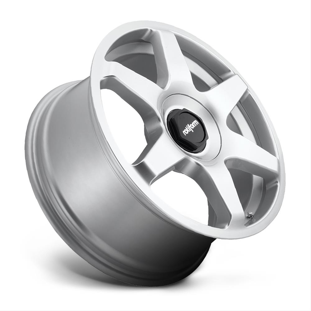 Rotiform Wheels R114188514+45 Rotiform R114 SIX Gloss Silver