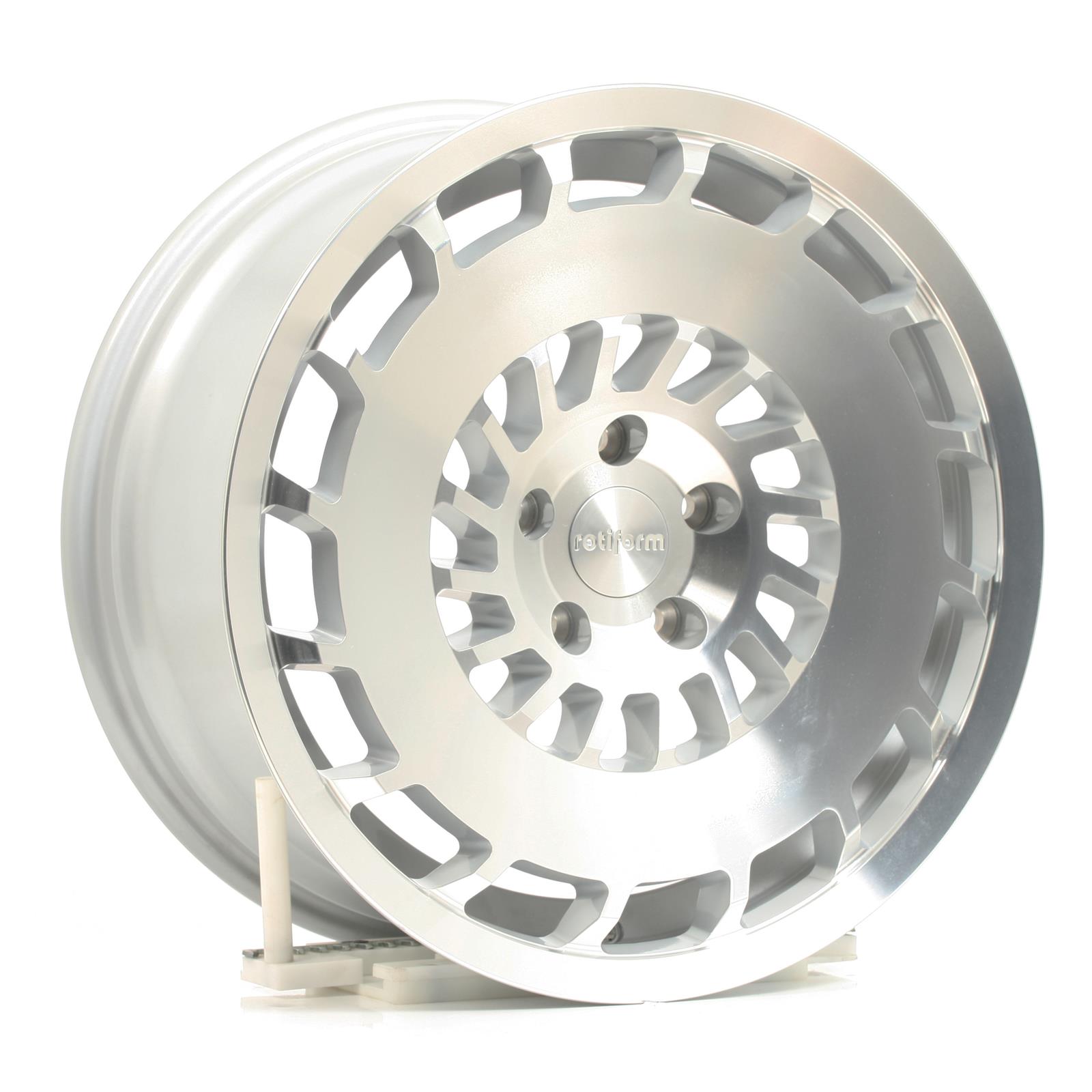 Rotiform Wheels R135188543+45 Rotiform R135 CCV Silver Machined