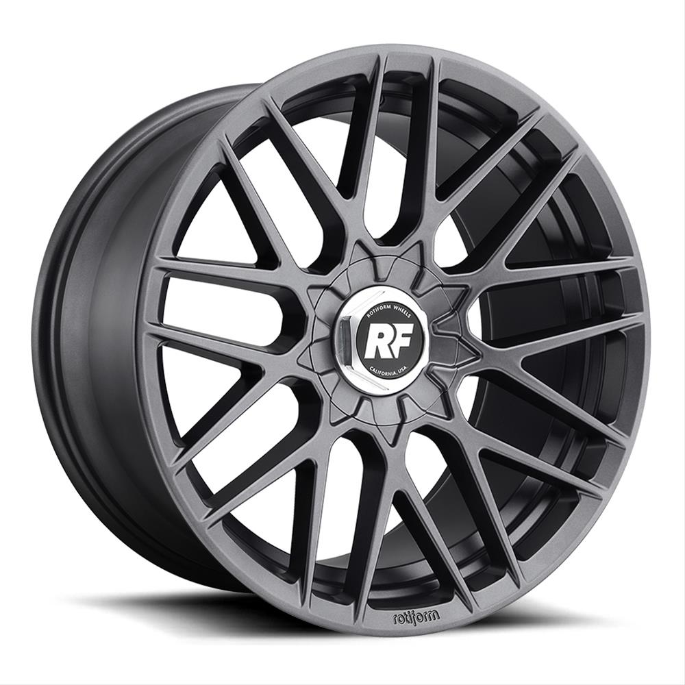 Rotiform RSE Matte Gun Metal Wheel with Painted Finish (17 x 8. inches /5 x 112 mm, 35 mm Offset)
