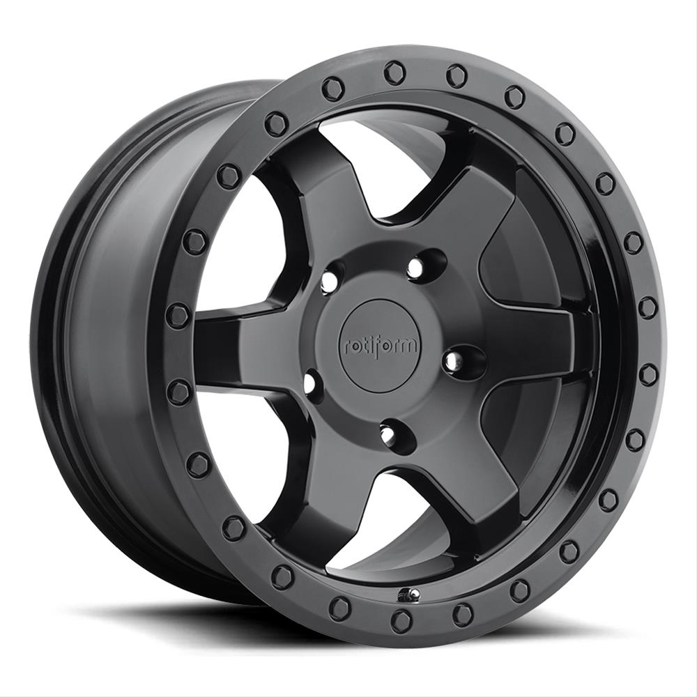 Rotiform Wheels R151209083+01 Rotiform R151 SIX-OR Matte Black
