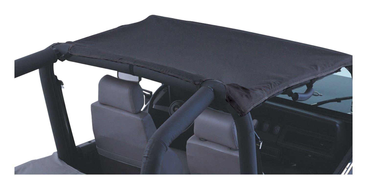 RT Off-Road Beach Toppers for 1987-1991 WRANGLER - BT20001 Soft Top, Topper, Partial Top Type, Fabric, Black, Jeep, Each