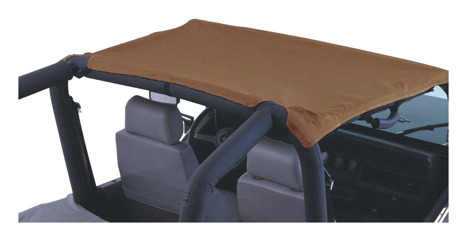 RT Off-Road Beach Toppers for 1992-1995 WRANGLER - BT30037 Soft Top, Topper, Partial Top Type, Fabric, Spice, Jeep, Each