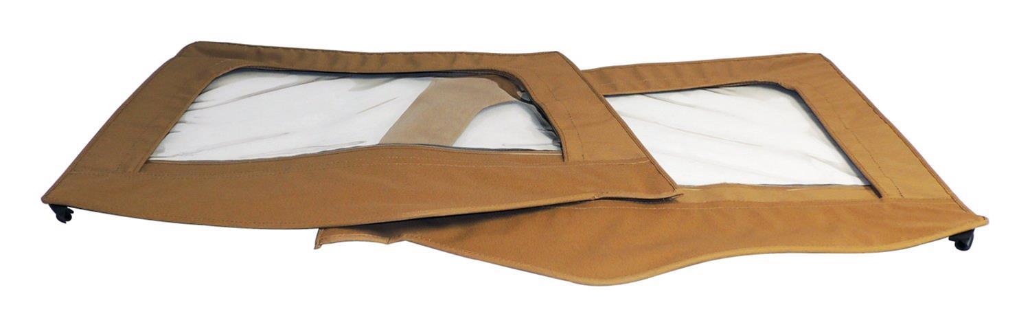 RT Off-Road Door Skins for 1987-1995 WRANGLER - DS10037 Skins, Driver and Passenger Side Upper, Fabric, Spice, Jeep, Pair thumbnail 3
