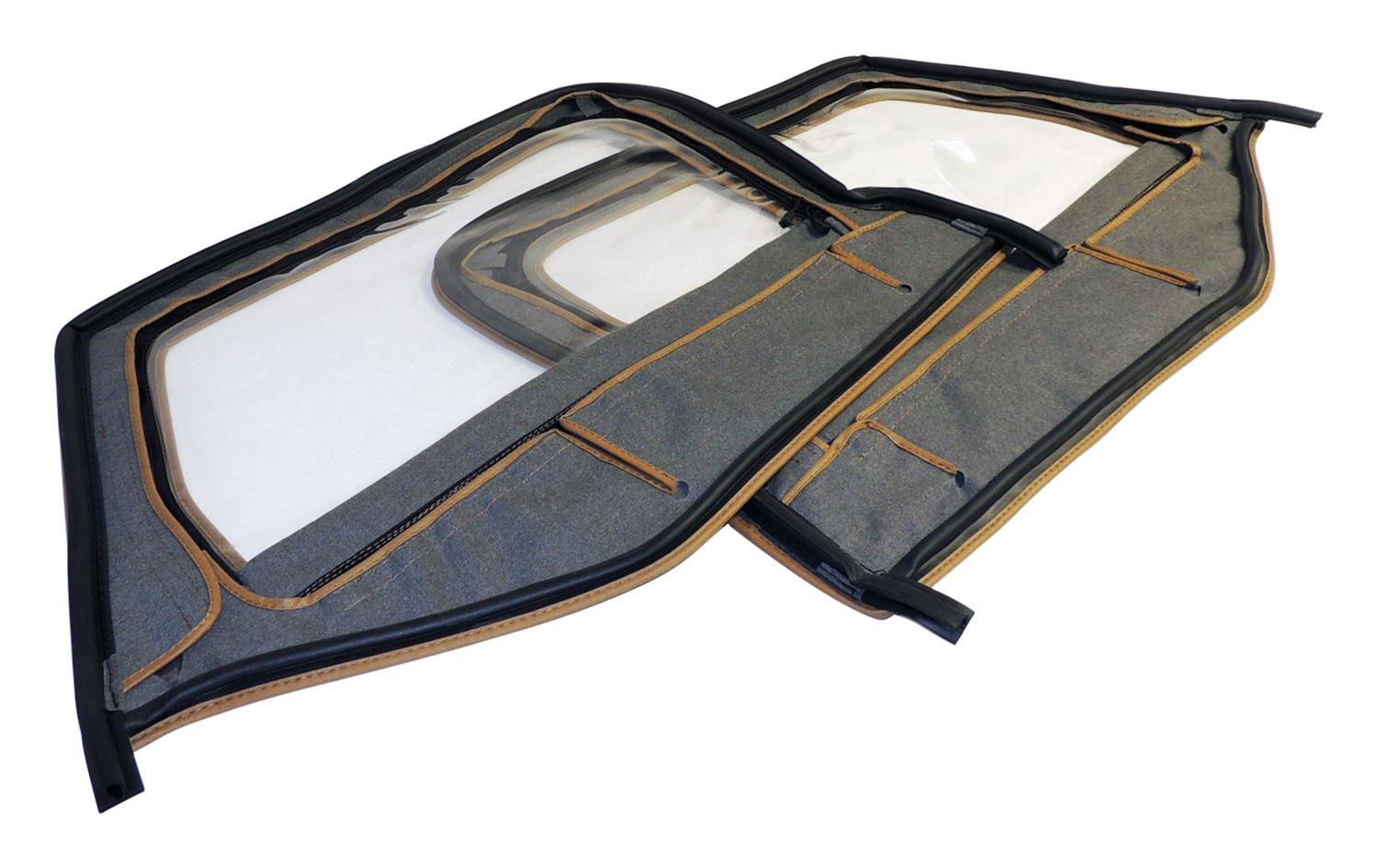 RT Off-Road Door Skins for 1997-2006 WRANGLER - DS10137 Skins, Driver and Passenger Side Upper, Fabric, Spice, Jeep, Pair thumbnail 5