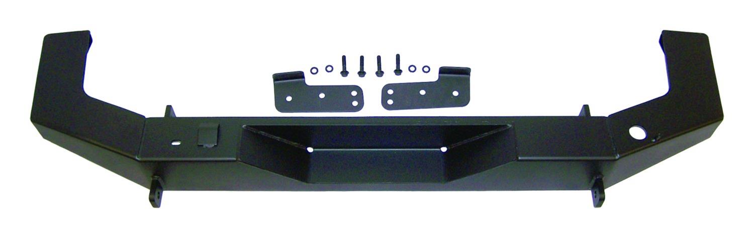 RT Off-Road Rock Bumpers RT20014 Bumper, Rear, Fabricated, Steel, Black Powdercoated, Jeep, Each