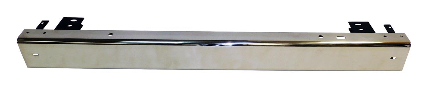 RT Off-Road Bumpers RT20022 Bumper, Stock Style, Rear, Stainless Steel, Natural, Jeep, Each
