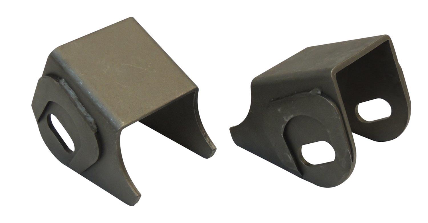RT Off-Road Control Arm Brackets RT21015 Brackets, Front Lower, Weld-on, Steel, Natural, Jeep, Pair