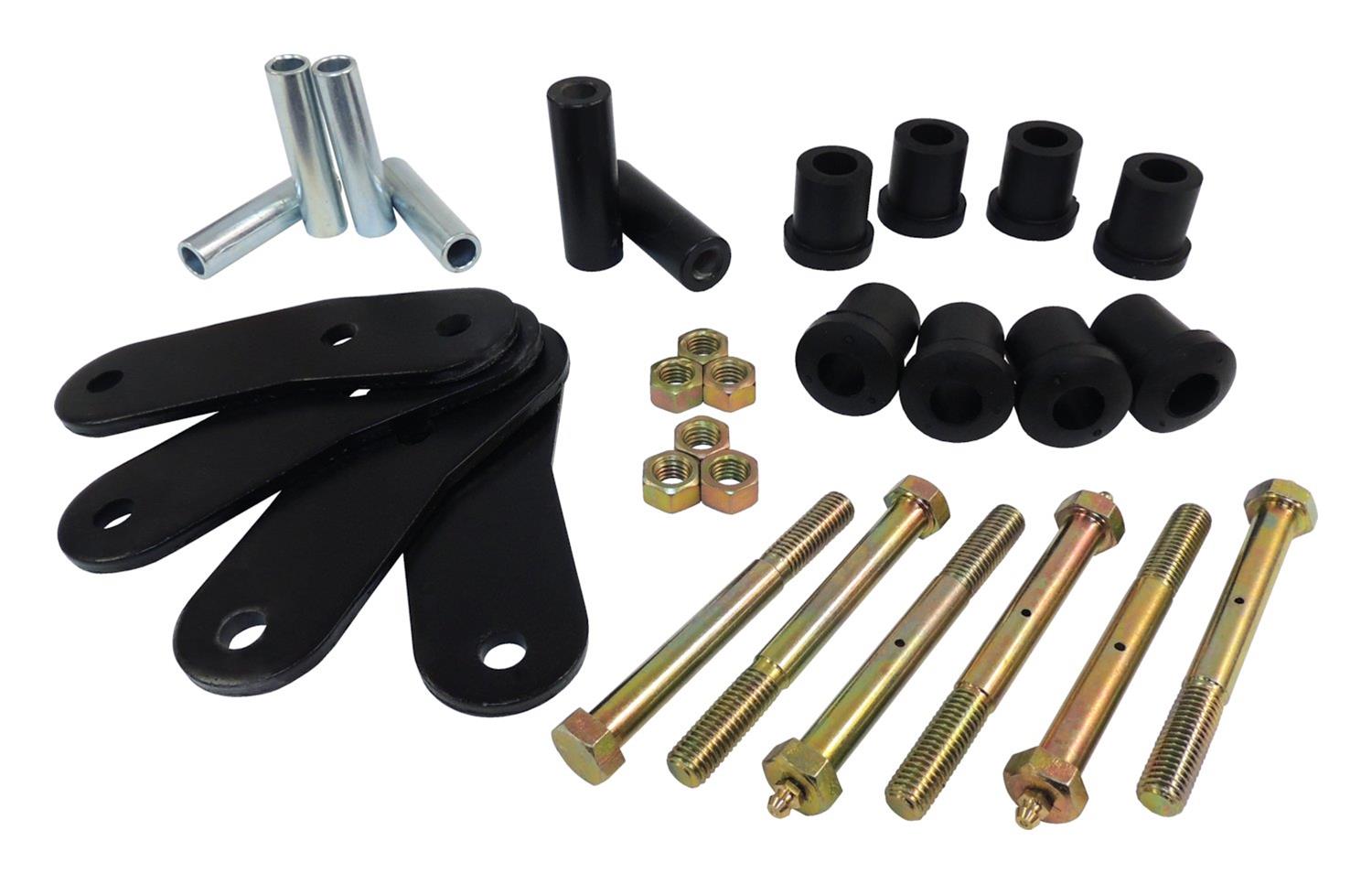 RT Off-Road Shackle Kits RT21049 Leaf Spring Shackles, Jeep, Pair