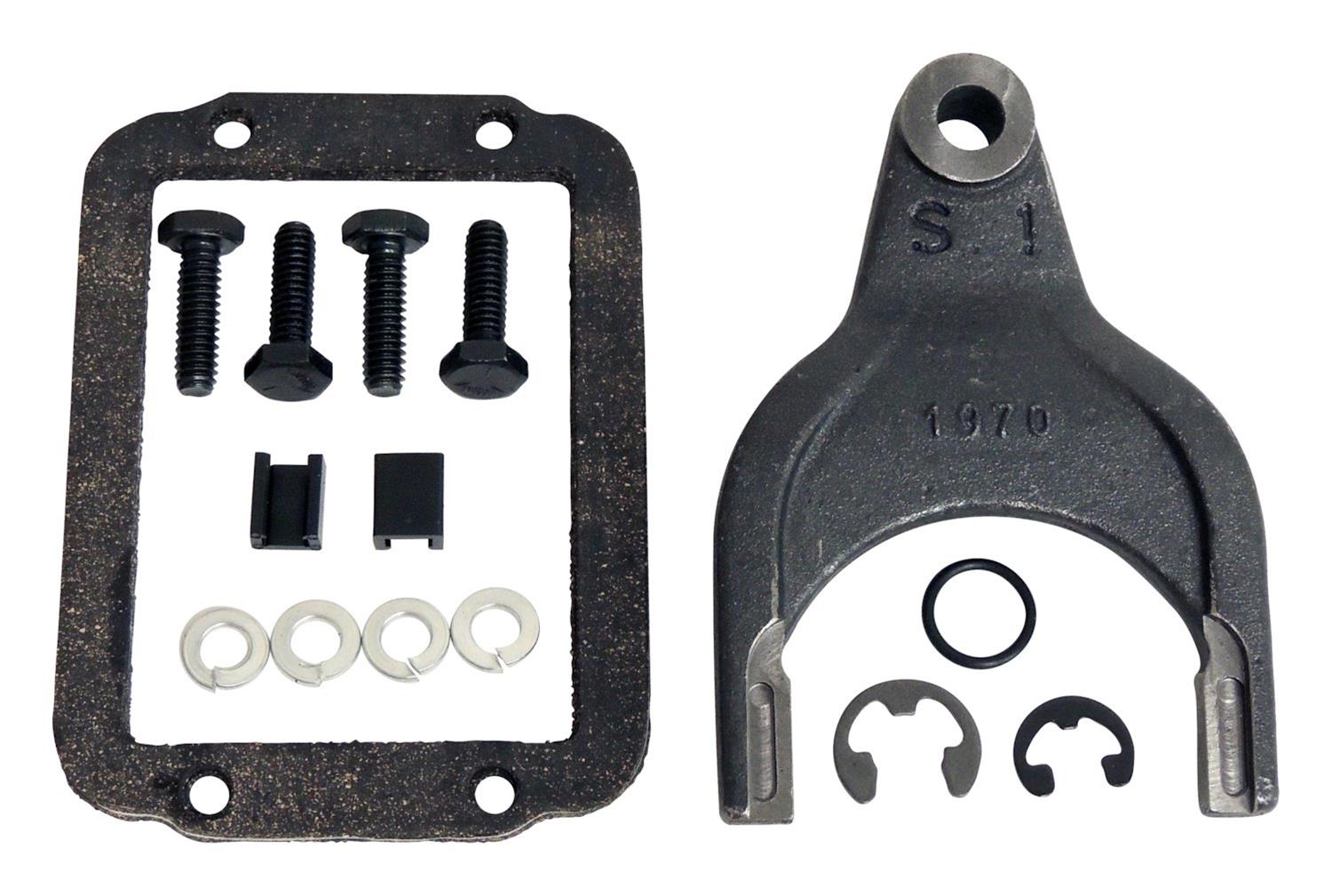 RT Off-Road Axle Shift Fork Kits RT23004 Fork, Heavy-duty, Gasket, Clips, Dana 30, Kit