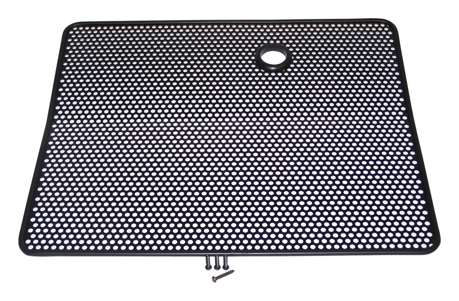 RT Off-Road Bug Screens for 1987-1995 WRANGLER - RT26029 Grille Insert, Screen, Main Grille Position, Overlay Style, Steel, Black, Jeep, Each