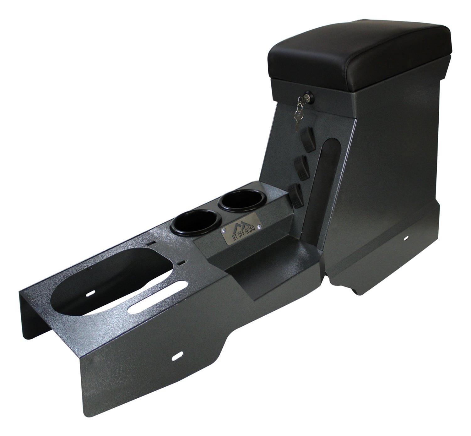 RT Off-Road Consoles RT27052 Locking Center Console, 2007-2010 JK Wrangler;