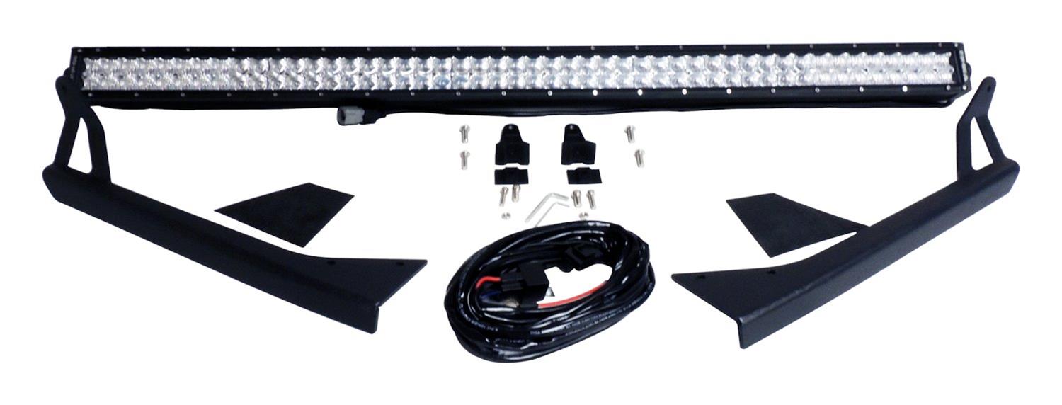 RT Off-Road 17,280 Lumens 50 Inch LED Light Bar RT28094 & Bracket Kit, 50" and Windshield Bracket Kit for 76-95 Jeep CJ-7, CJ-8, and YJ thumbnail 2