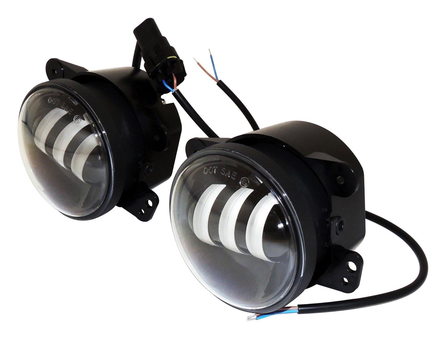 RT Off-Road Light Bars, Pods and Fog Lights RT28107 Led Set, LED Set for 10-18 Jeep JK Wrangler, WK Grand Cherokee, KL Cherokee thumbnail 3