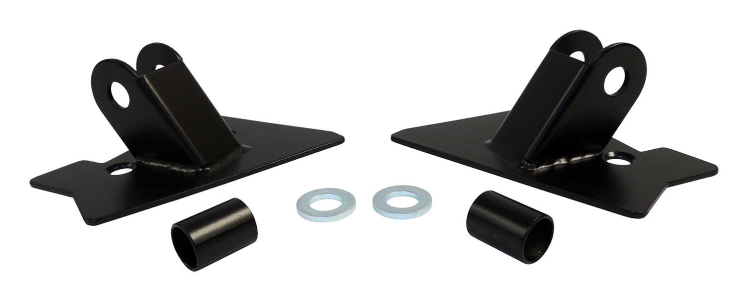 RT Off-Road Side View Mirror Relocation Brackets for 1997-2002 WRANGLER - RT30013 Brackets, View, Two Brackets, Door Plugs, Jeep, Kit