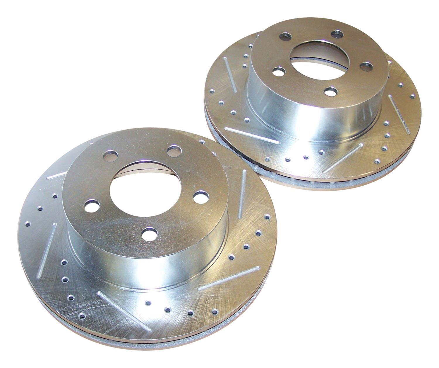 RT OffRoad RT31002 RT OffRoad Drilled and Slotted Rotor Sets Summit