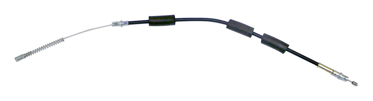 RT Off-Road Brake Cables for 1991-1995 WRANGLER - RT31022 Parking Cable, Black Jacket, 37.500 in. Length, Driver Side Rear, Jeep, Each