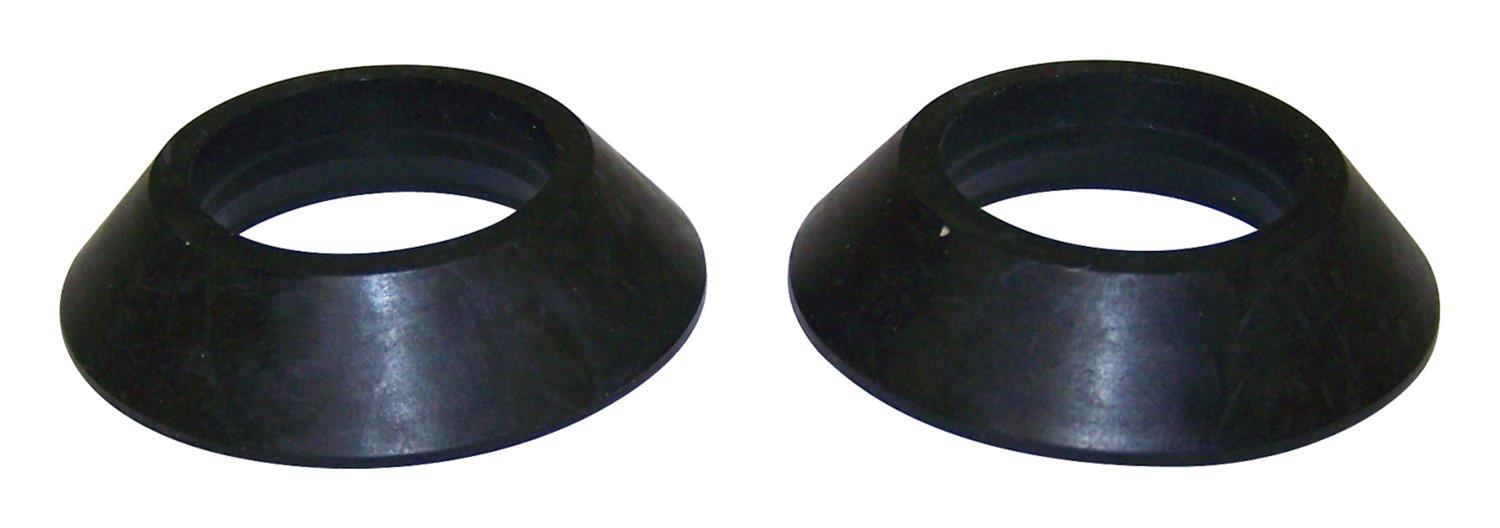 RT Off-Road D-Ring Spacer Sets RT33008 Spacers, Rubber, Black, Pair