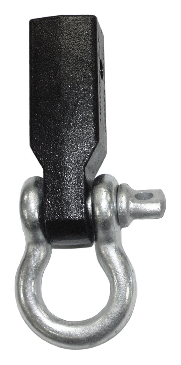 RT Off-Road Vehicle Recovery Kits RT33009 Tow Hook, Recovery, Steel, Natural, for 2 in. Class III Hitches, Each