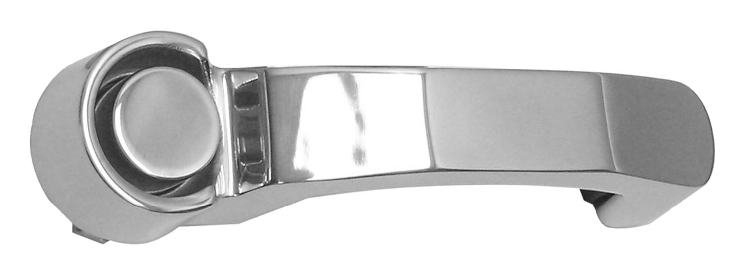 RT Off-Road Exterior Door Handles RT34002 Handle, Exterior, Stock Design, Stainless Steel, Polished, Dodge, Jeep, Each