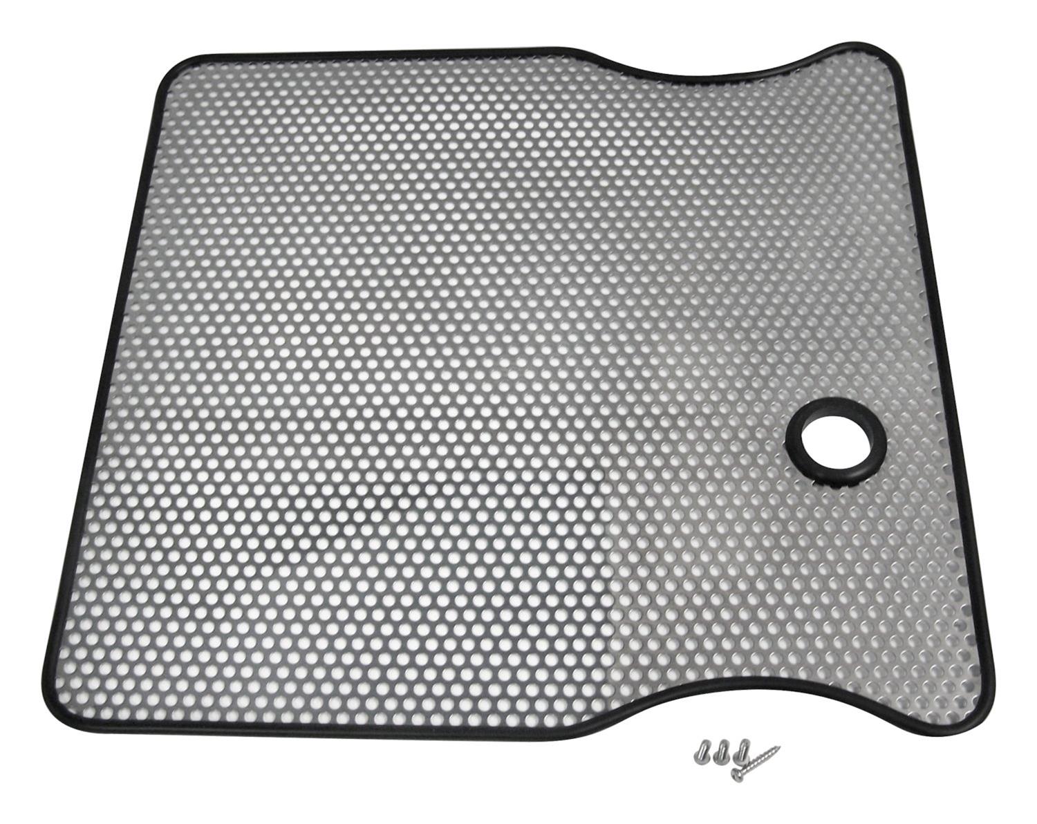 RT Off-Road Bug Screens RT34021 Grille Insert, Screen, Main Grille Position, Overlay Style, Stainless Steel, Natural, Jeep, Each