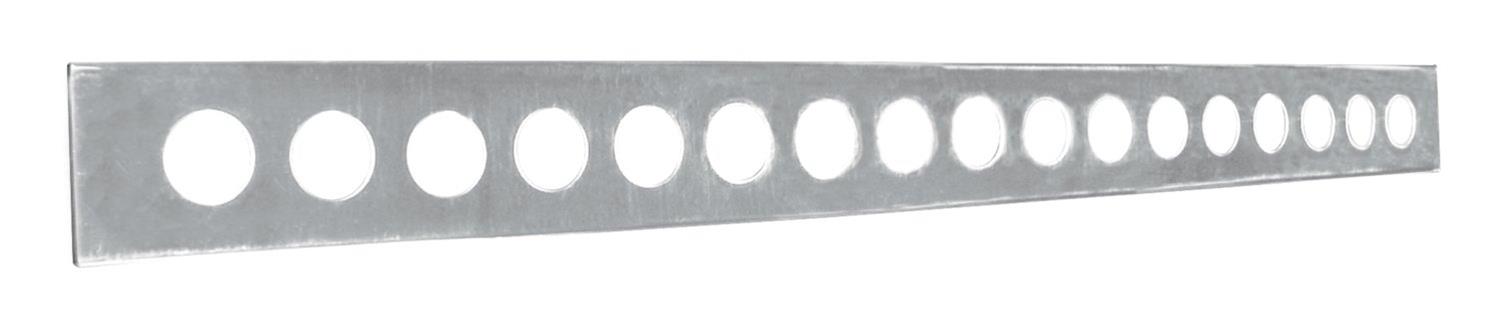 RT Off-Road Racing Bumpers RT34022 Bumper, Racing, Front, Fabricated, Stainless Steel, Natural, Hole Design, 54 in. Length, Jeep, Each