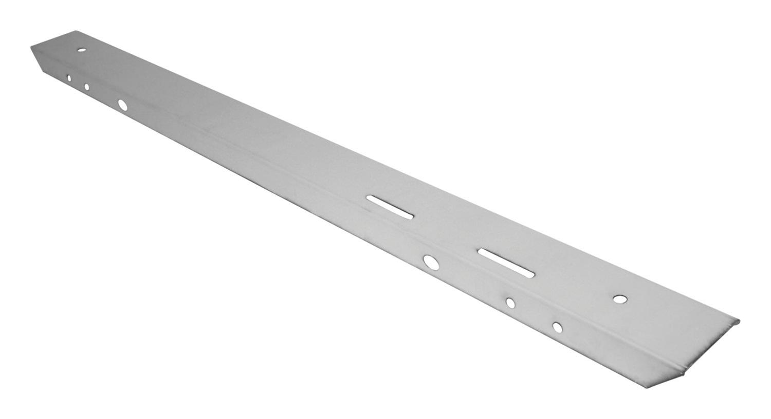 RT Off-Road Bumper Overlays RT34024 Cover, Front, Stainless Steel, Polished, Jeep, Each