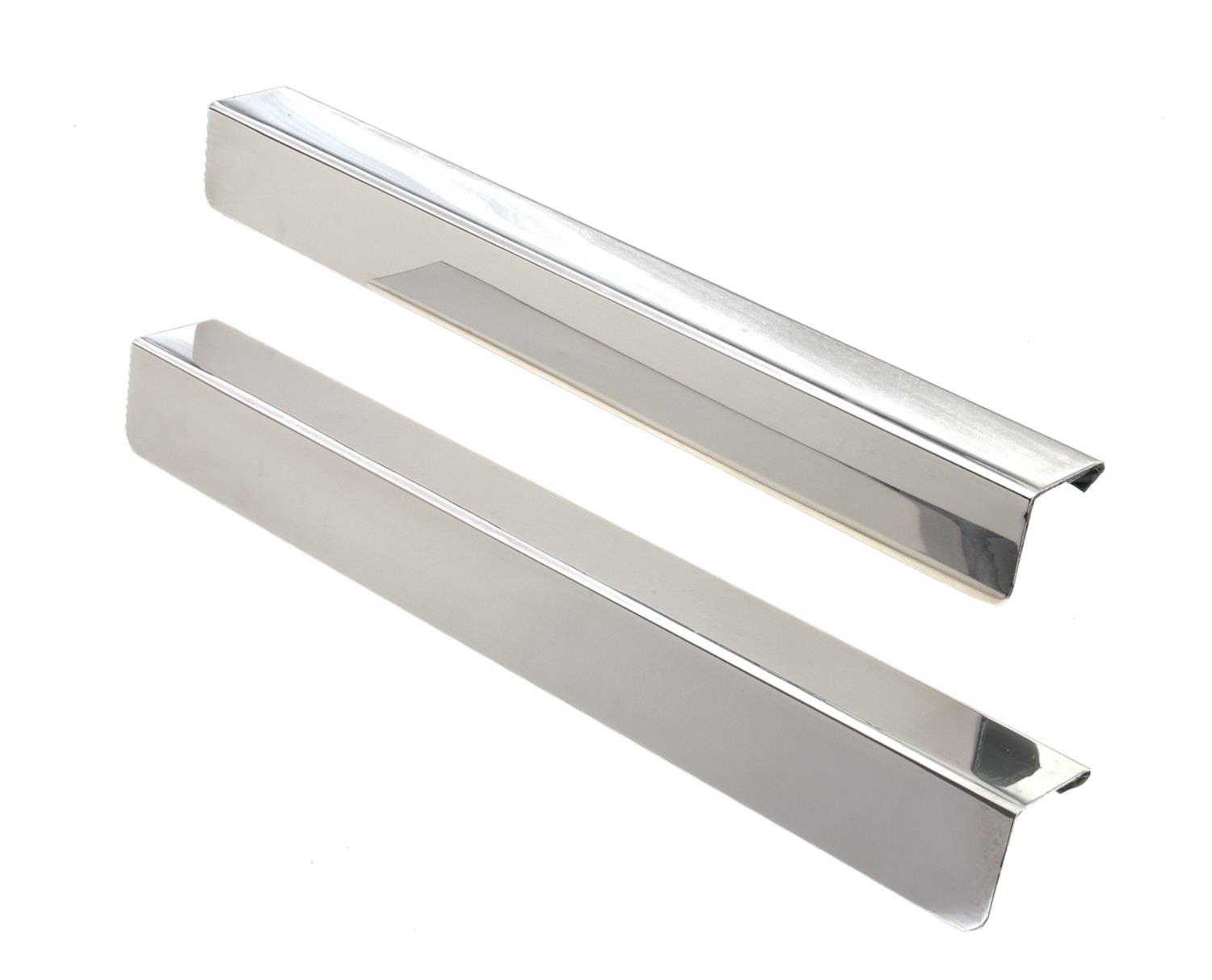 RT Off-Road Entry Guards RT34028 Door Sill Protectors, Guards, Stainless Steel, Polished, Jeep, Pair
