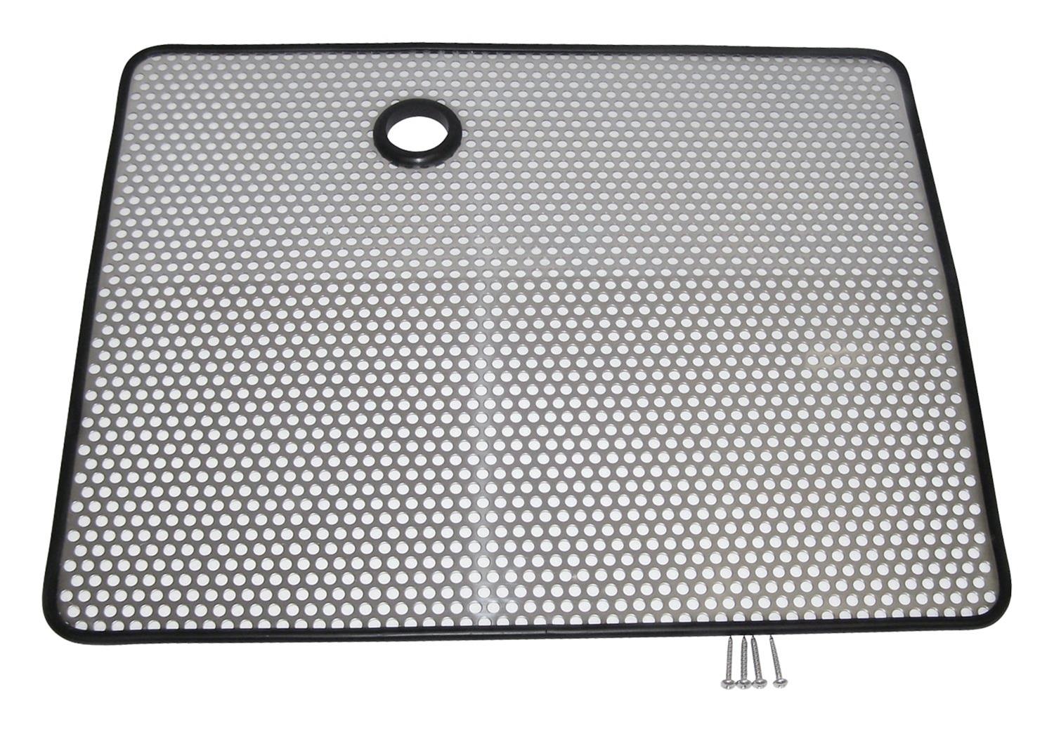 RT Off-Road Bug Screens for 1987-1995 WRANGLER - RT34036 Grille Insert, Screen, Main Grille Position, Overlay Style, Stainless Steel, Natural, Jeep, Each