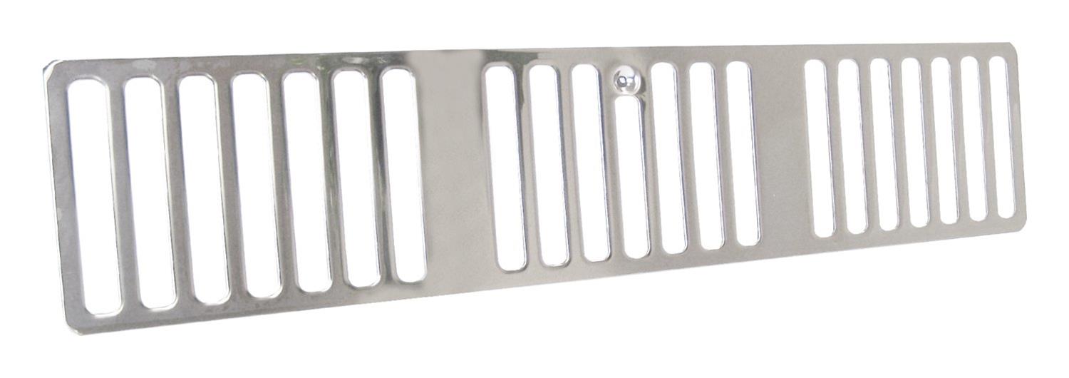 RT Off-Road Hood Vent Covers for 1997 WRANGLER - RT34060 Cover, Screw-on, Stainless Steel, Polished, Jeep, Each