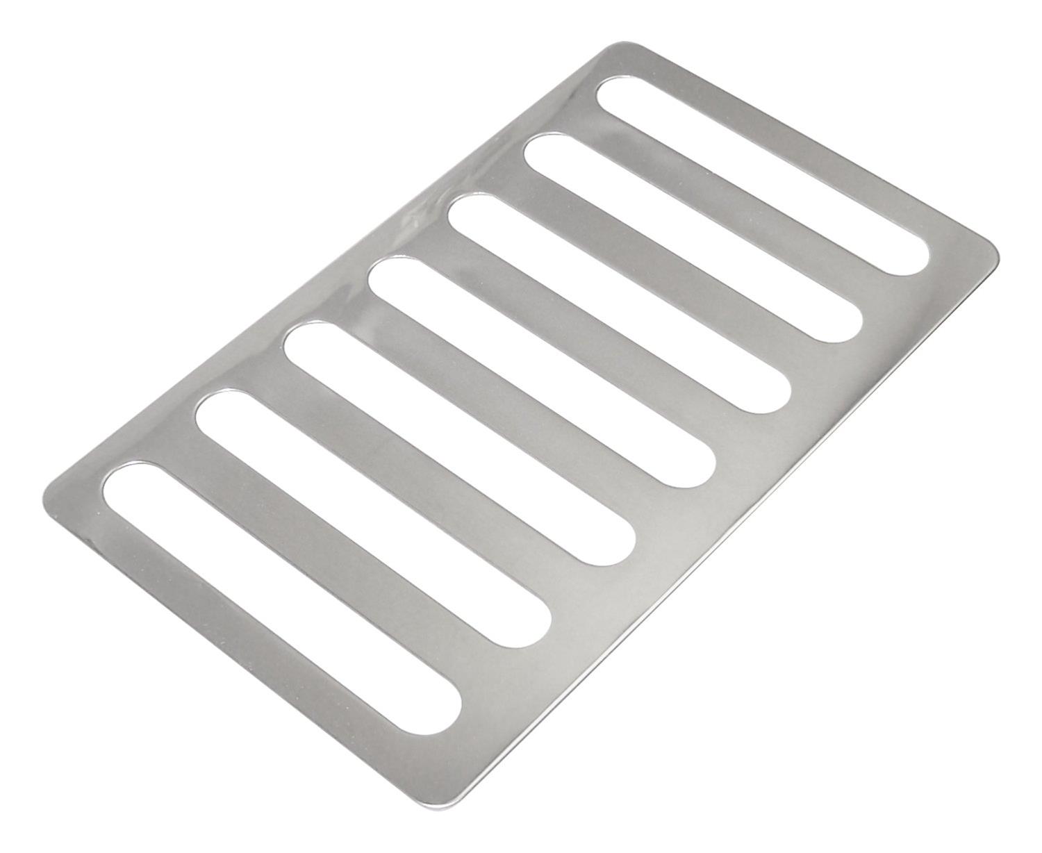 RT Off-Road Hood Vent Covers for 2007-2017 WRANGLER, 2018 WRANGLER JK - RT34078 Cover, Screw-on, Stainless Steel, Polished, Jeep, Each
